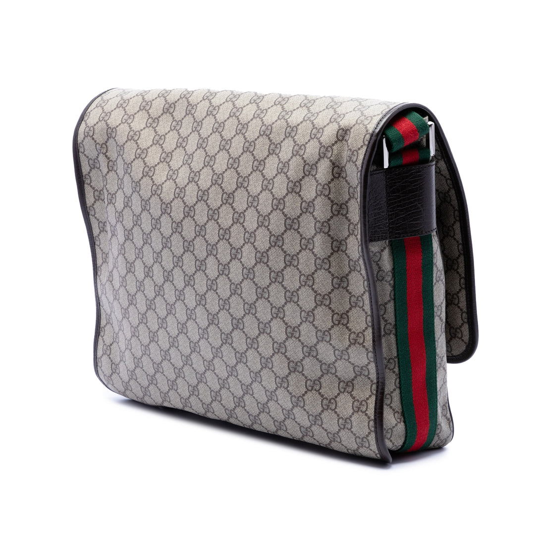 Gucci GG Supreme Web Sac porté croisé