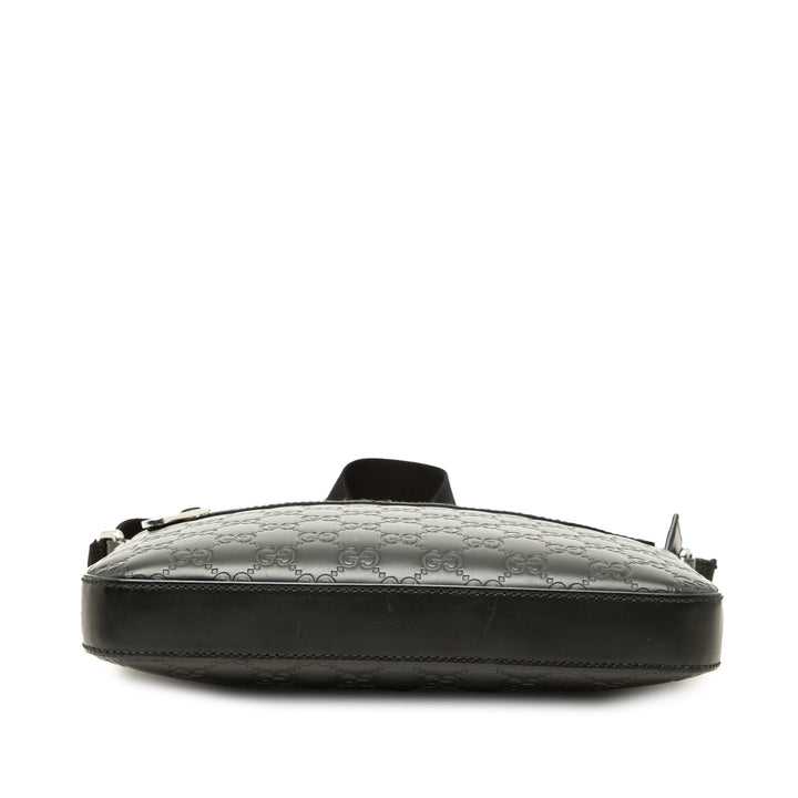 Gucci Sac bandoulière Guccissima Noir – vue 3 – GABY PARIS