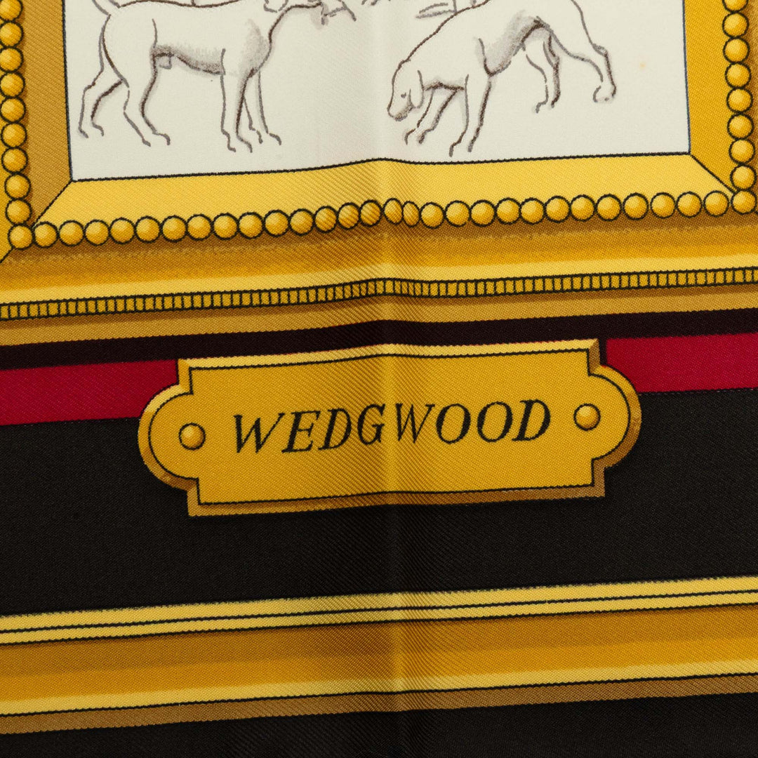 Hermès Wedgwood Foulard 90 Rouge