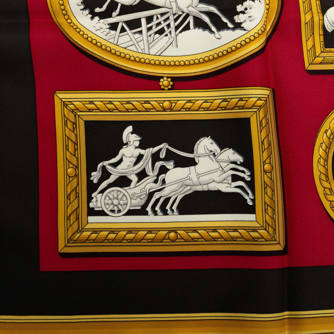 Hermès Wedgwood Foulard 90 Rouge