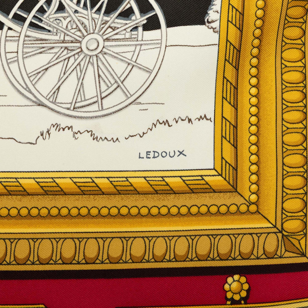 Hermès Wedgwood Foulard 90 Rouge