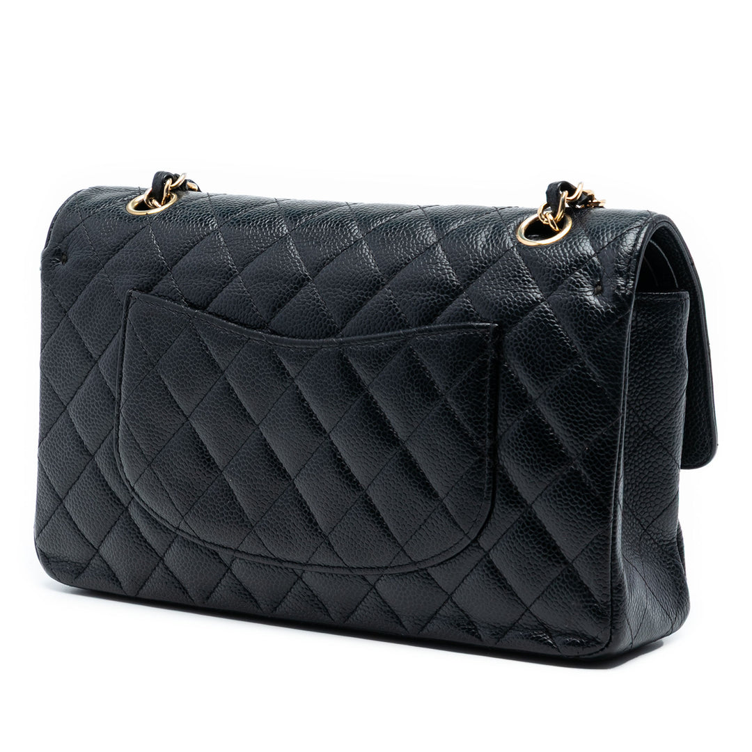 Chanel Medium Classic Caviar Double rabat