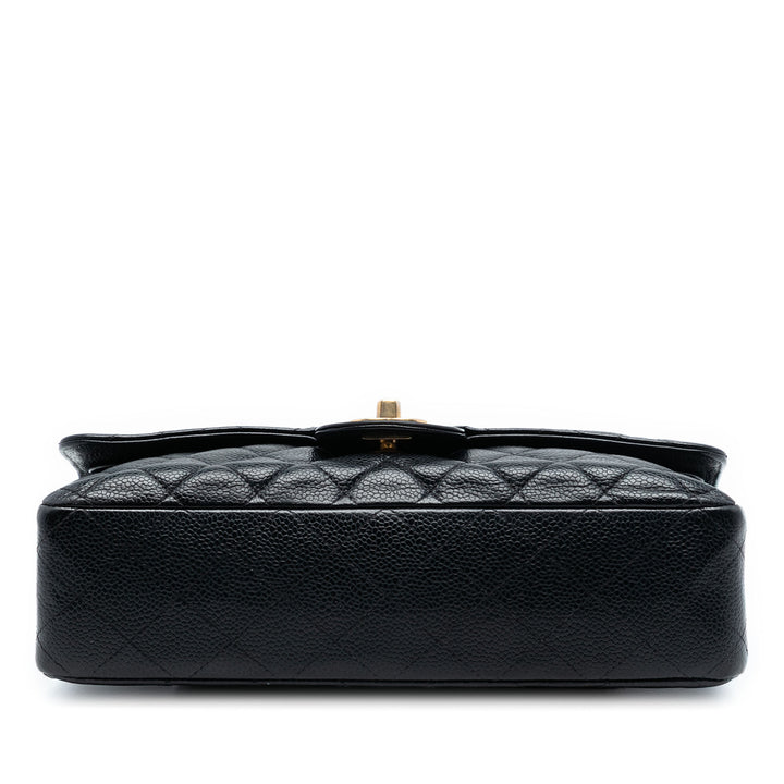 Chanel Medium Classic Caviar Double rabat