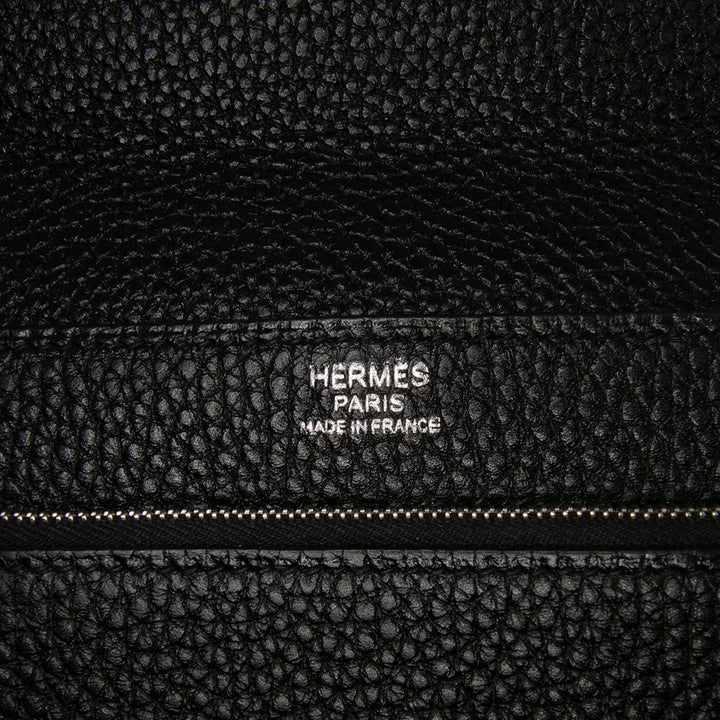 Hermès Togo Jet Pochette Pochette Noir – GABY PARIS Authentique