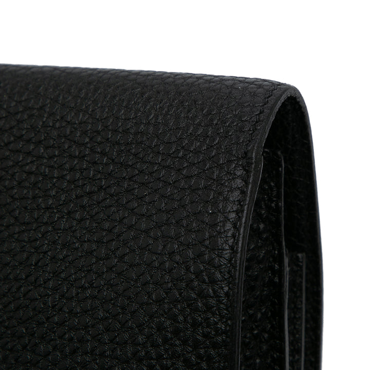Hermès Togo Jet Pochette Pochette Noir – GABY PARIS Authentique