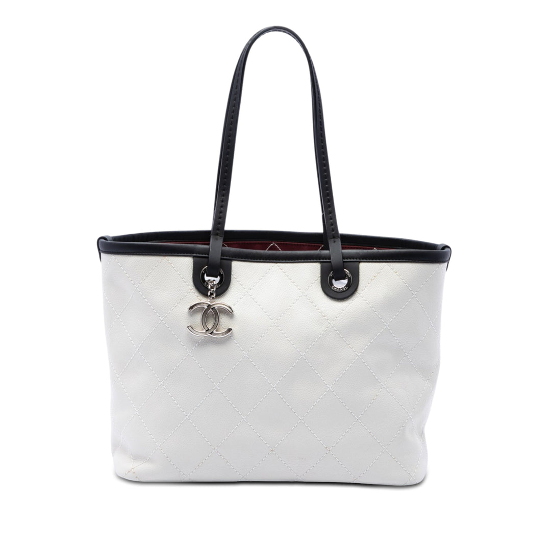 Chanel Matelassé Cabas Fever Cabas Cuir caviar