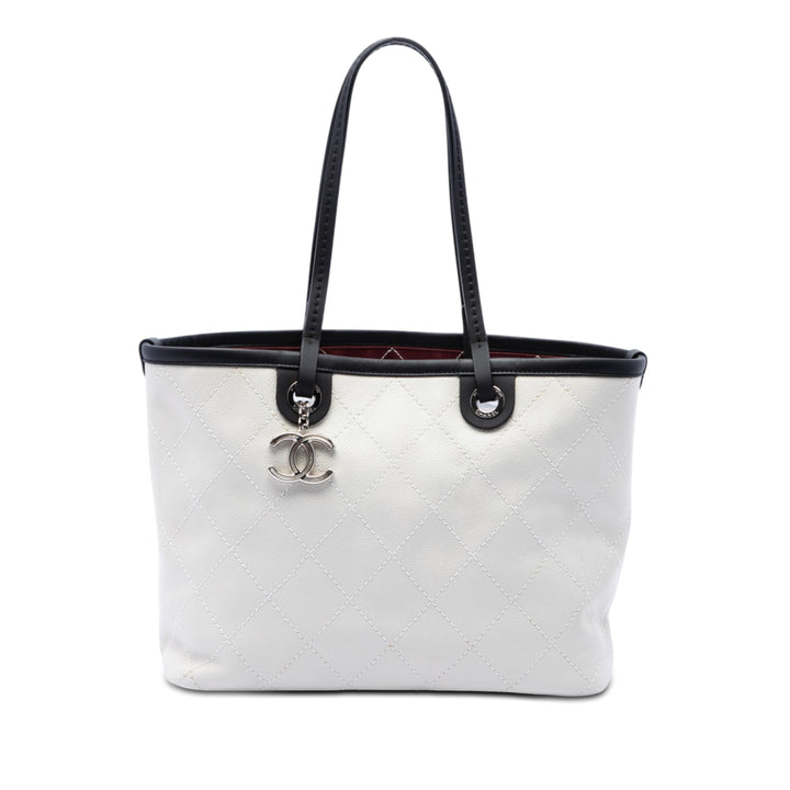 Chanel Matelassé Cabas Fever Cabas Cuir caviar