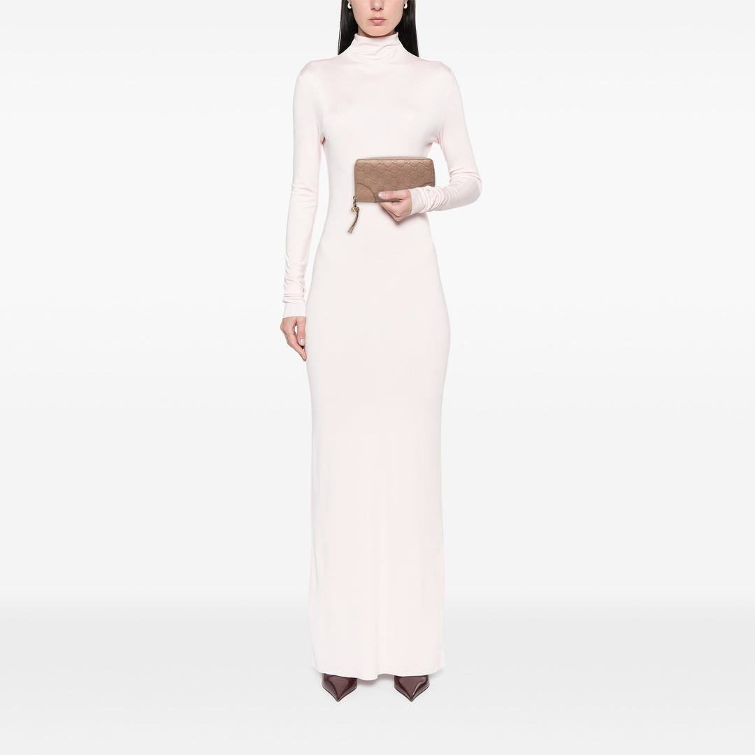Guccissima Bree Portefeuille long zippé Rose