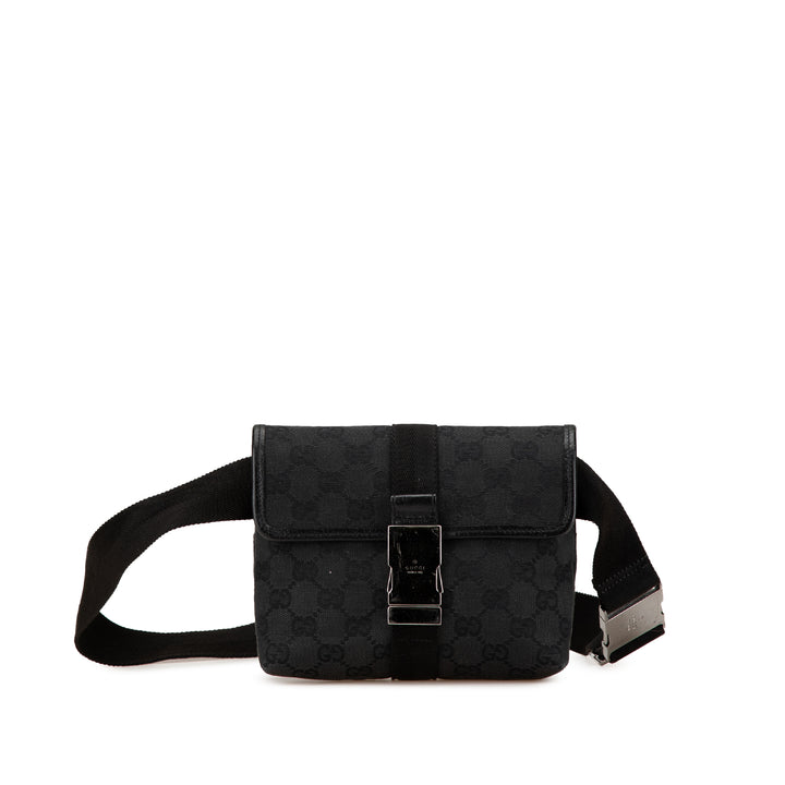 Gucci GG Toile Belt Bag Noir