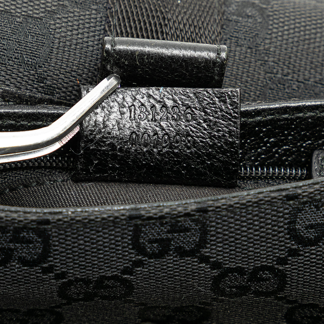Gucci GG Toile Belt Bag Noir