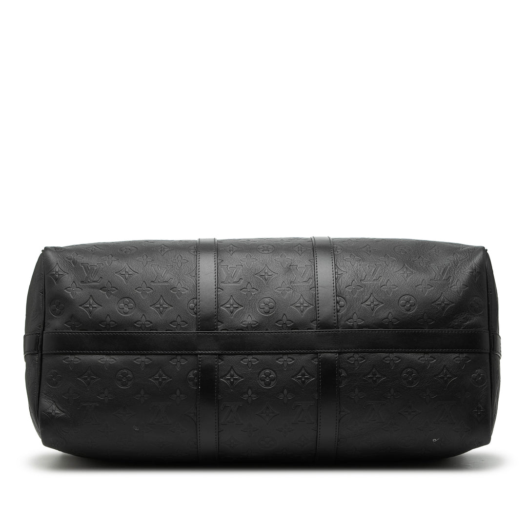 Louis Vuitton Monogram Shadow Keepall Bandouliere 50