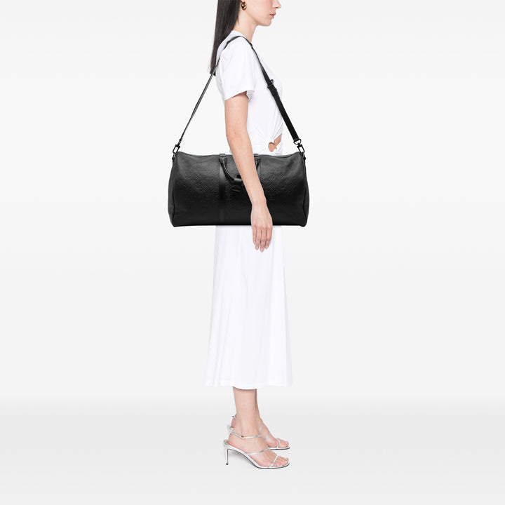 Louis Vuitton Monogram Shadow Keepall Bandouliere 50