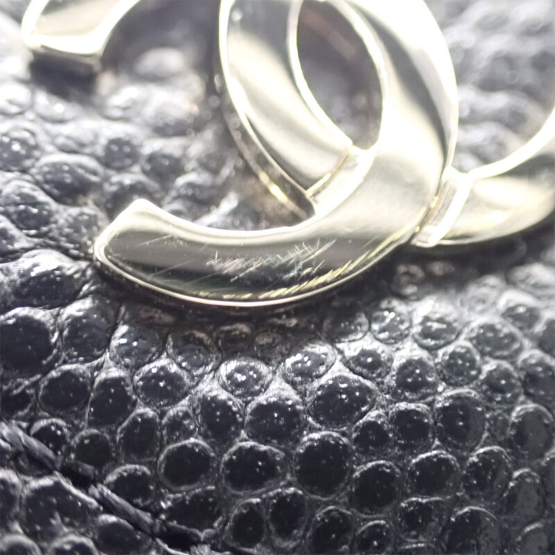 CC Matelassé Sac à dos Mini Cuir caviar Noir