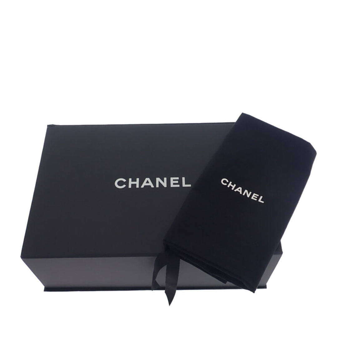CC Matelassé Sac à dos Mini Cuir caviar Noir