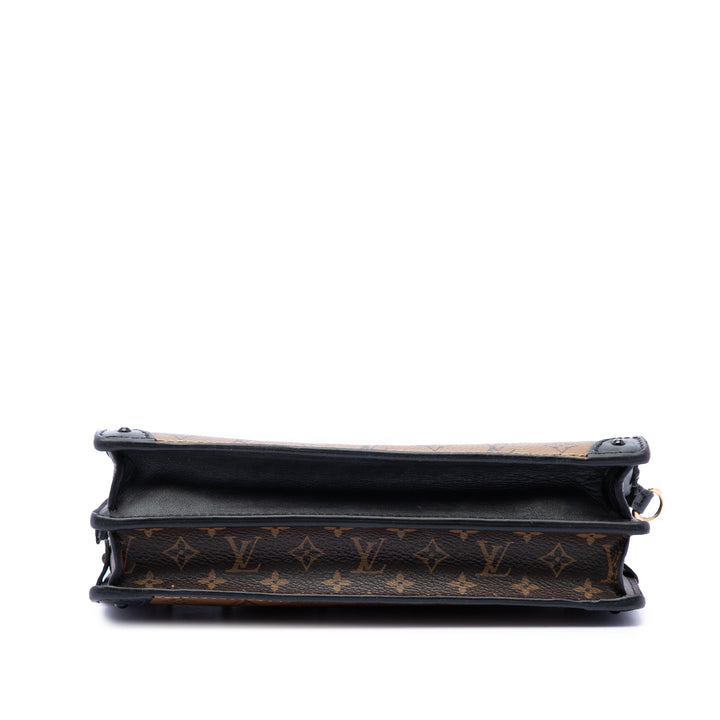 Louis Vuitton Trunk Pochette Monogram Reverse Marron – vue 3 – GABY PARIS