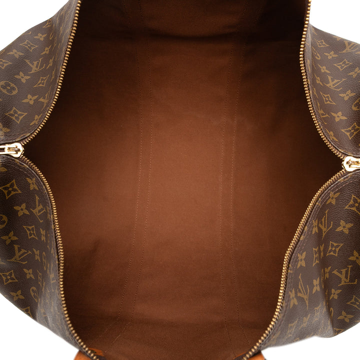 Louis Vuitton Monogram Keepall Bandouliere 60 Marron
