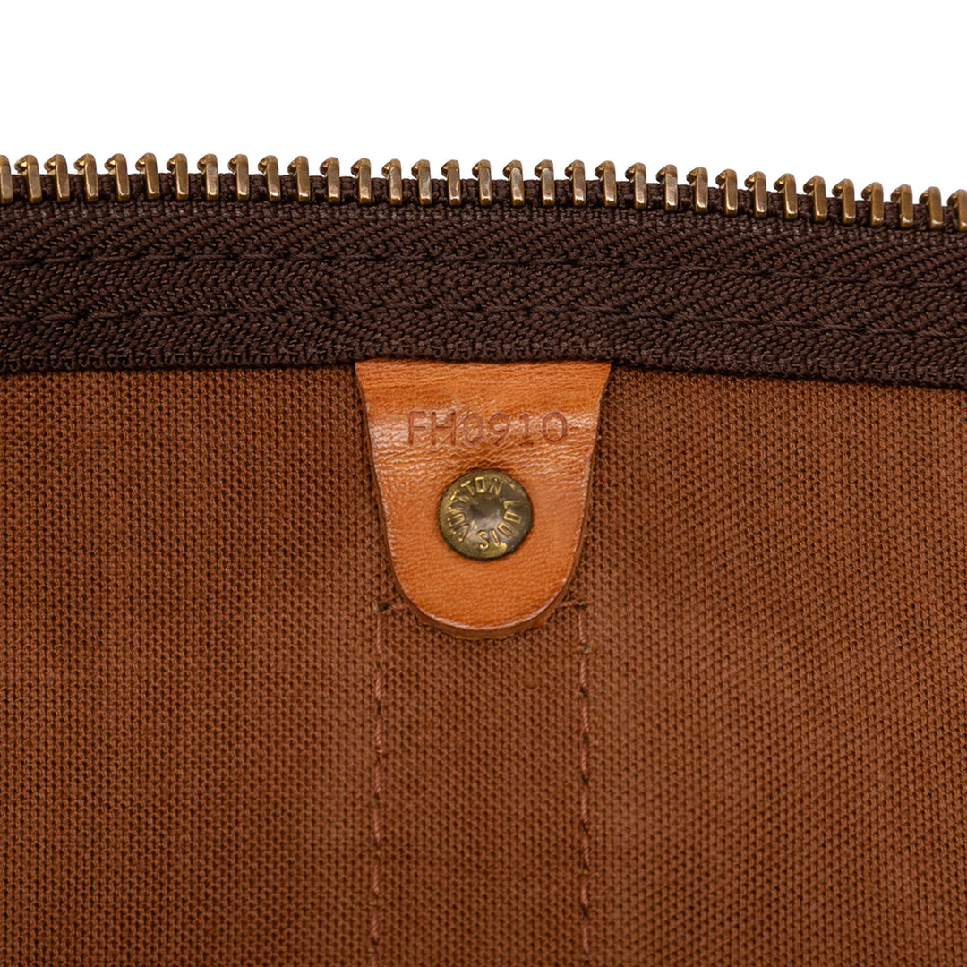 Louis Vuitton Monogram Keepall Bandouliere 60 Marron