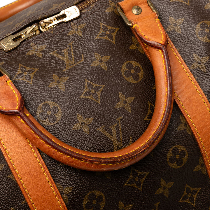 Louis Vuitton Monogram Keepall Bandouliere 60 Marron