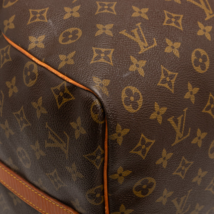 Louis Vuitton Monogram Keepall Bandouliere 60 Marron