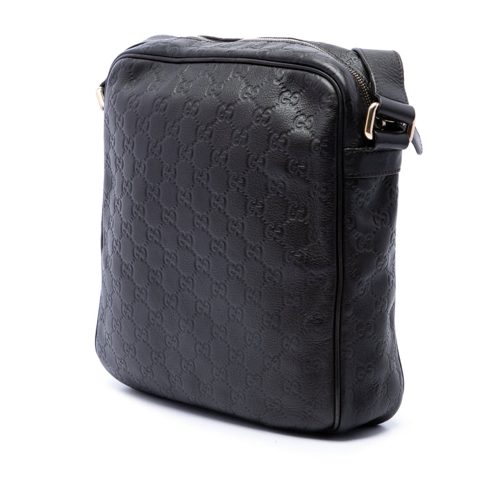 Gucci Sac bandoulière Guccissima Marron – vue 2 – GABY PARIS