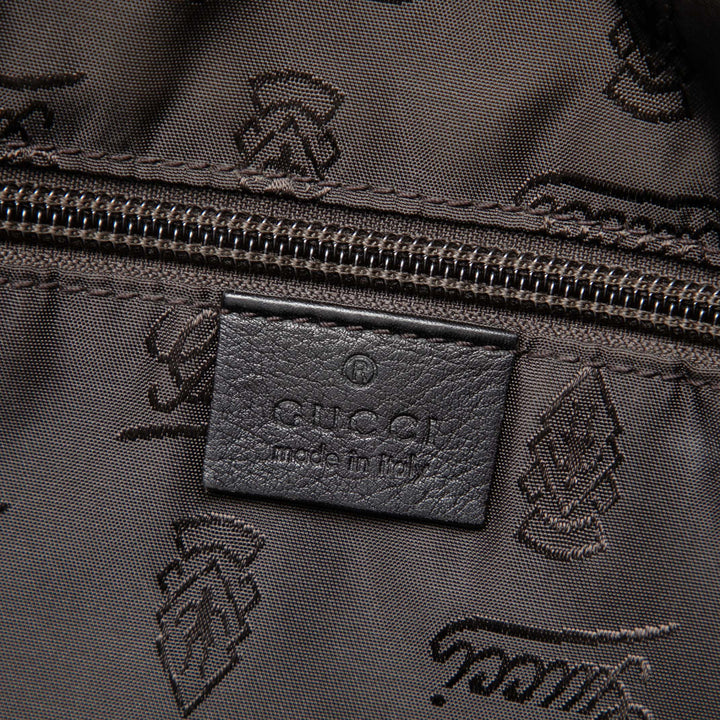Gucci Sac bandoulière Guccissima Marron – vue 5 – GABY PARIS