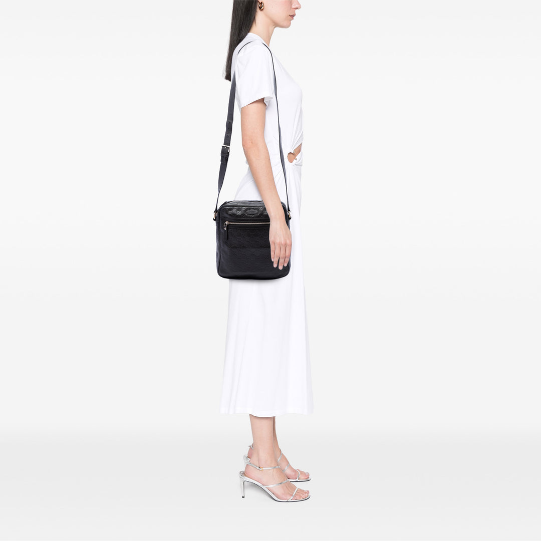 Gucci Sac bandoulière Guccissima Marron – vue 6 – GABY PARIS