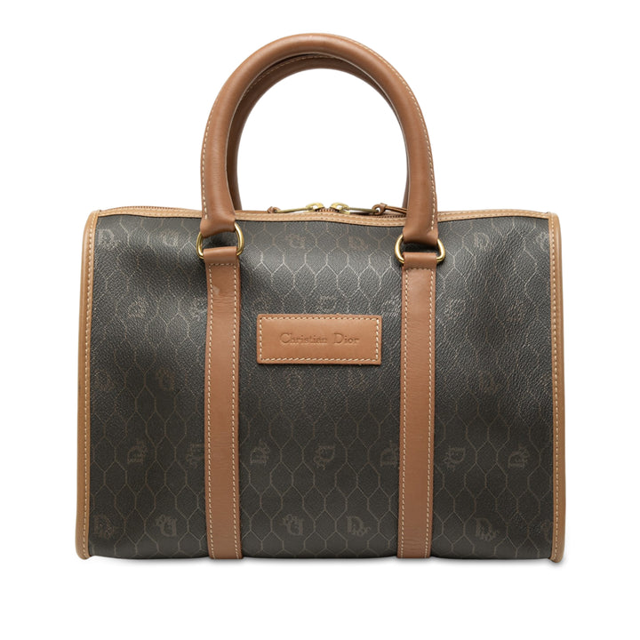 Honeycomb Boston Sac Toile enduite Noir