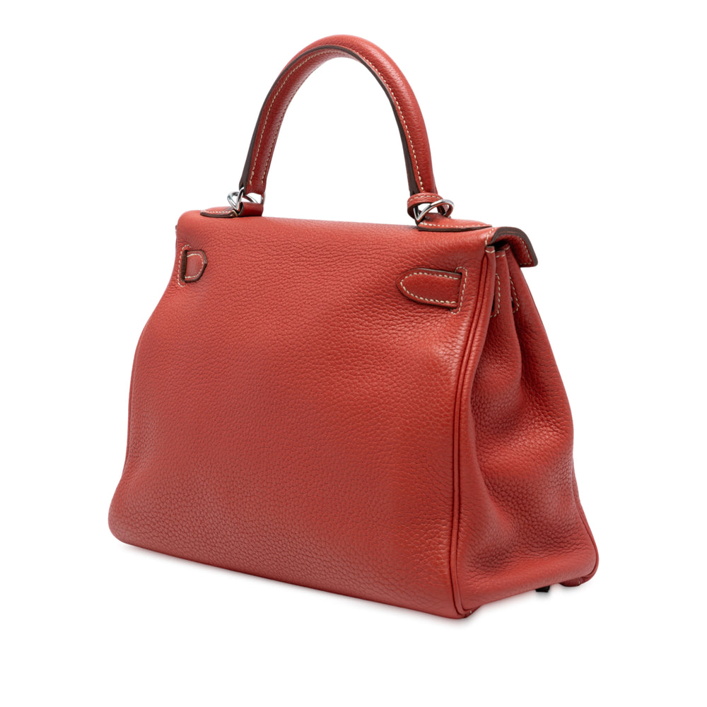 Hermès Togo Kelly II Retourne 28 Orange – GABY PARIS Authentique