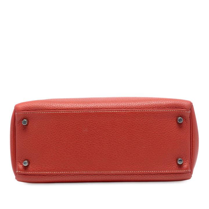 Hermès Togo Kelly II Retourne 28 Orange – GABY PARIS Authentique