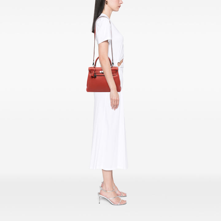 Hermès Togo Kelly II Retourne 28 Orange – GABY PARIS Authentique