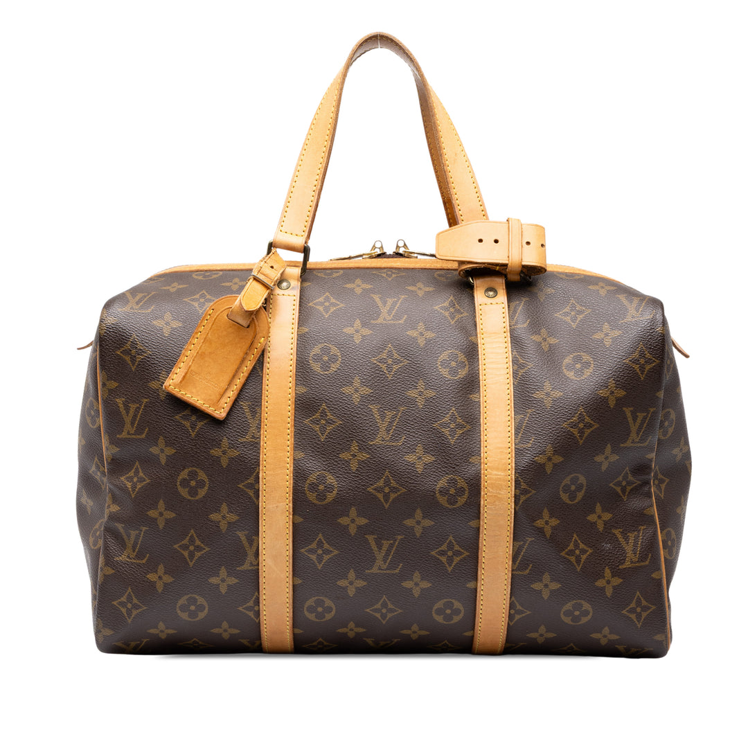 Louis Vuitton Sac de voyage Souple 35 Monogram Marron – vue principale – GABY PARIS