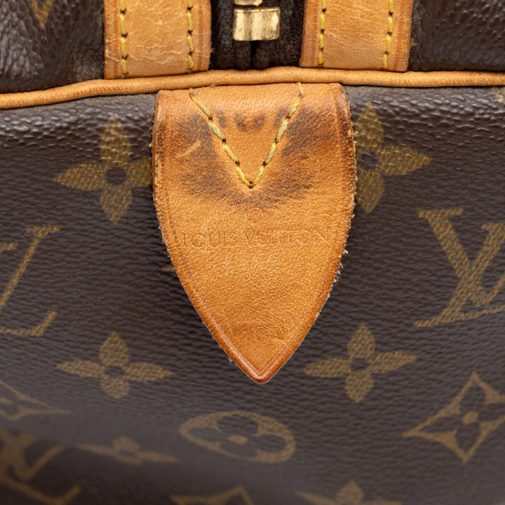 Louis Vuitton Sac de voyage Souple 35 Monogram Marron – vue 5 – GABY PARIS