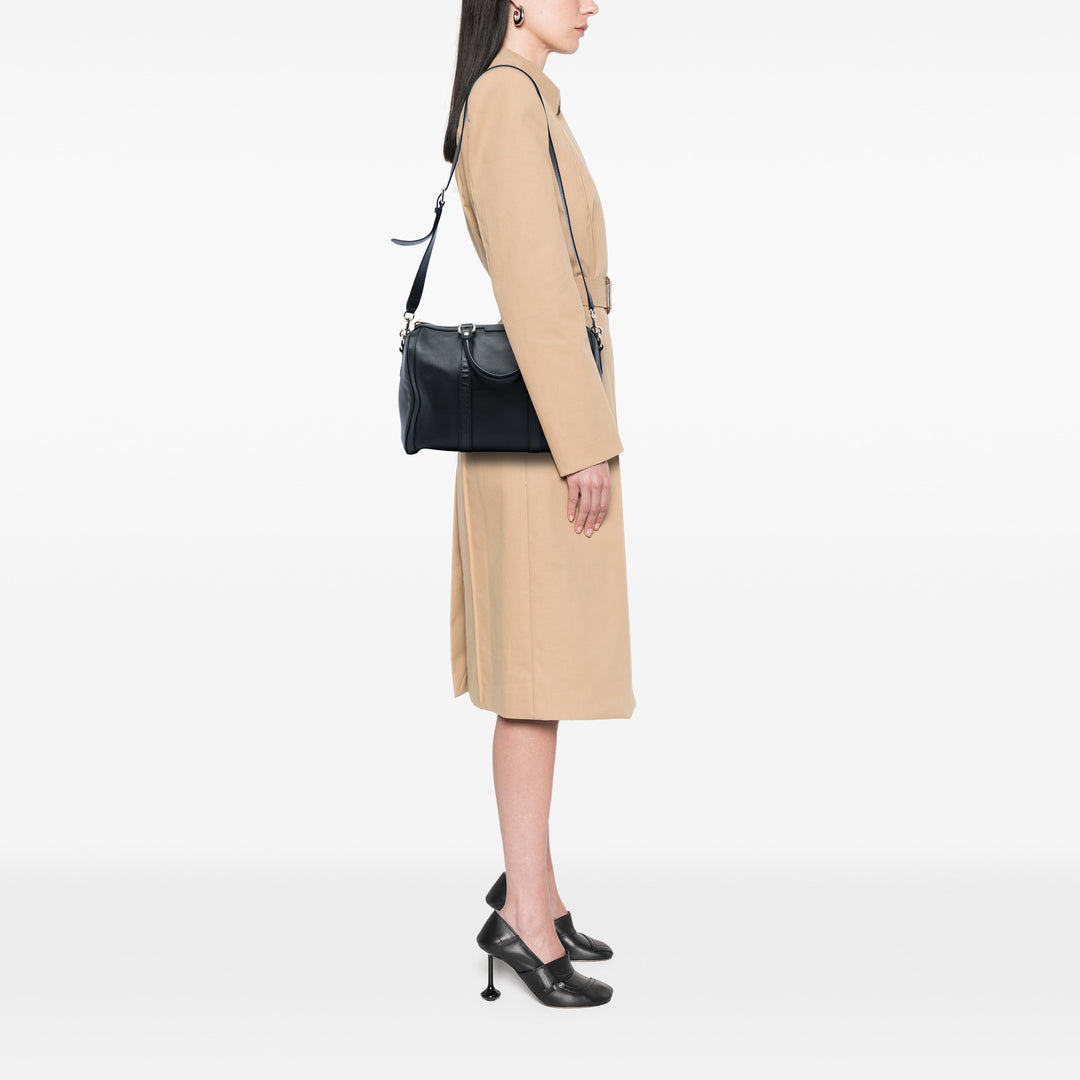 Guccissima à finitions Joy Boston Sac Moyen Cuir de veau Noir