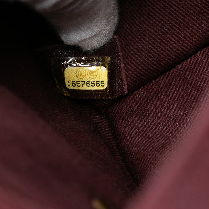 Chanel Paris Edinburgh Matelassé Caviar Retro Class à rabat