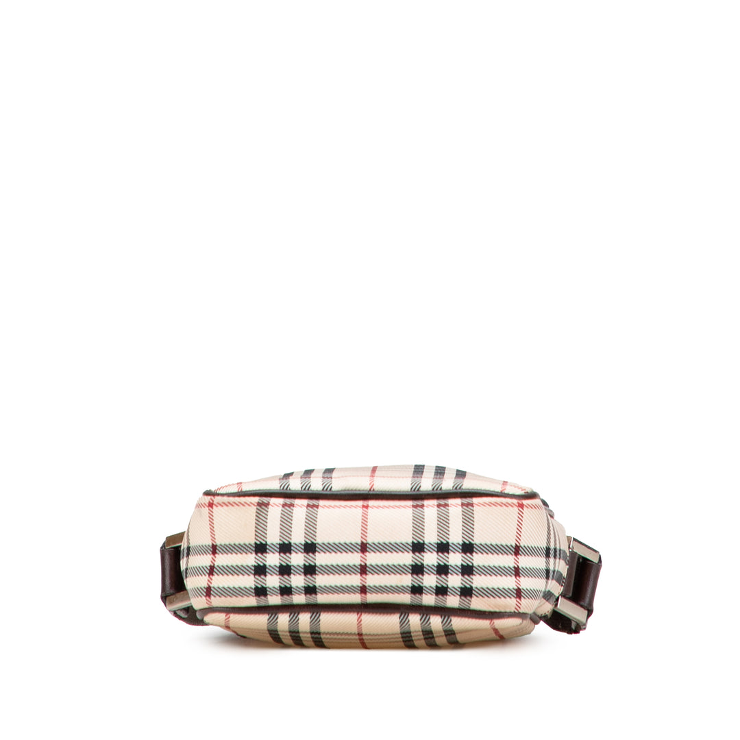 Burberry Sac bandoulière House Check Marron – vue 3 – GABY PARIS