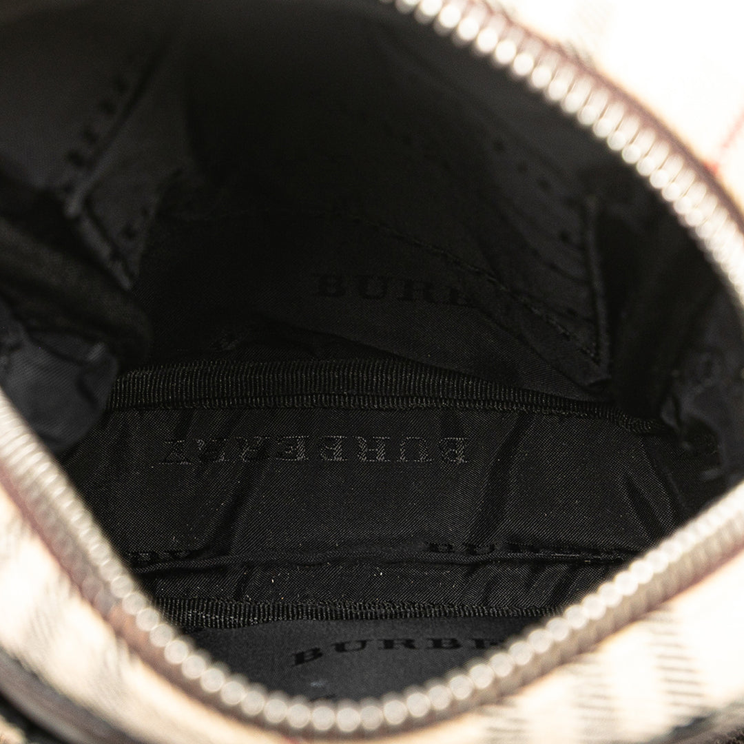 Burberry Sac bandoulière House Check Marron – vue 4 – GABY PARIS
