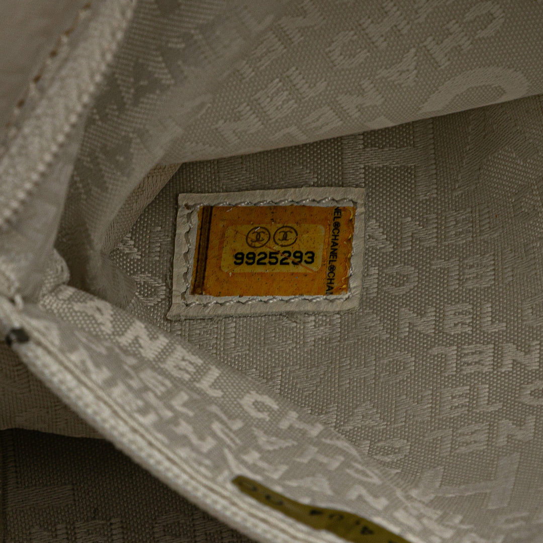 Small Choco Bar Caviar LAX Bowler Bag Brown - Gaby Paris
