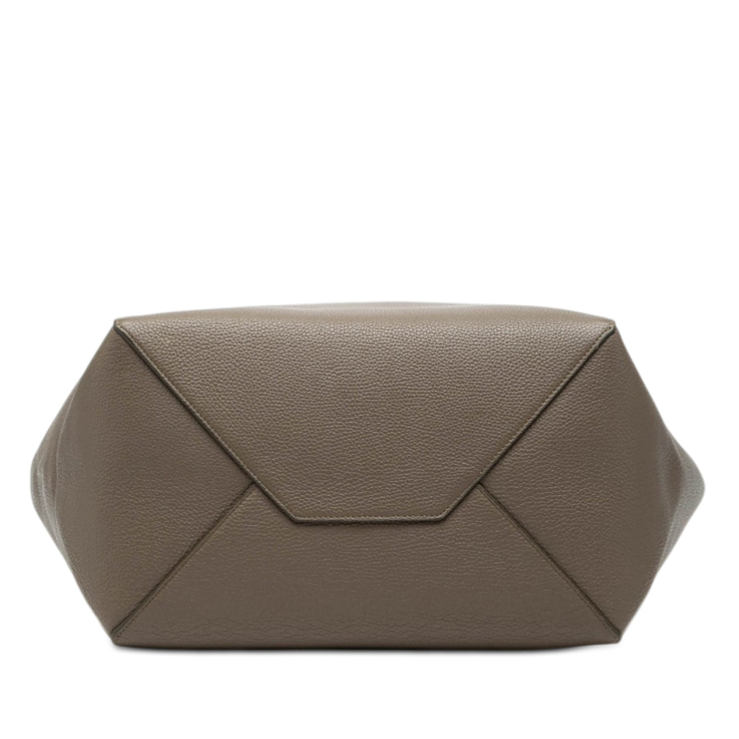 Celine Small Cuir de veau grainé Phantom Cabas Cabas