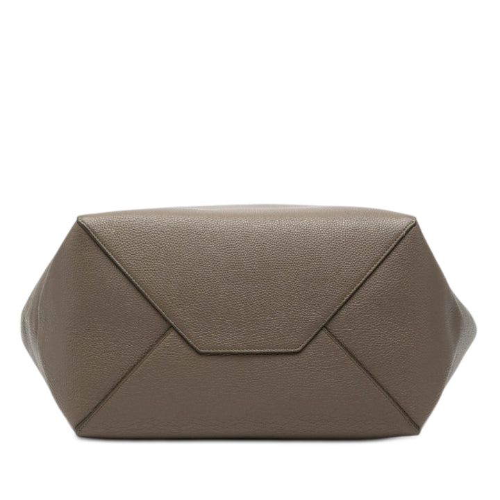 Celine Small Cuir de veau grainé Phantom Cabas Cabas