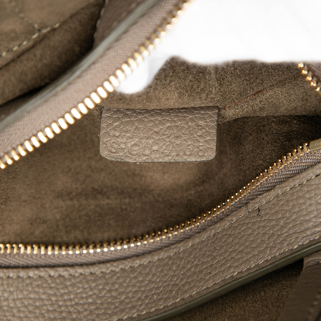 Celine Small Cuir de veau grainé Phantom Cabas Cabas