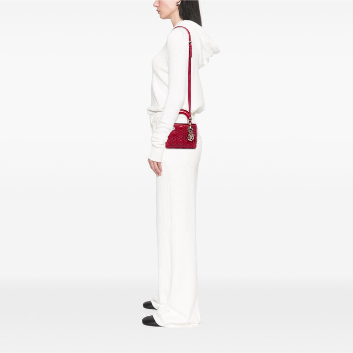 Dior Mini Cuir d’agneau Cannage Lady Dior