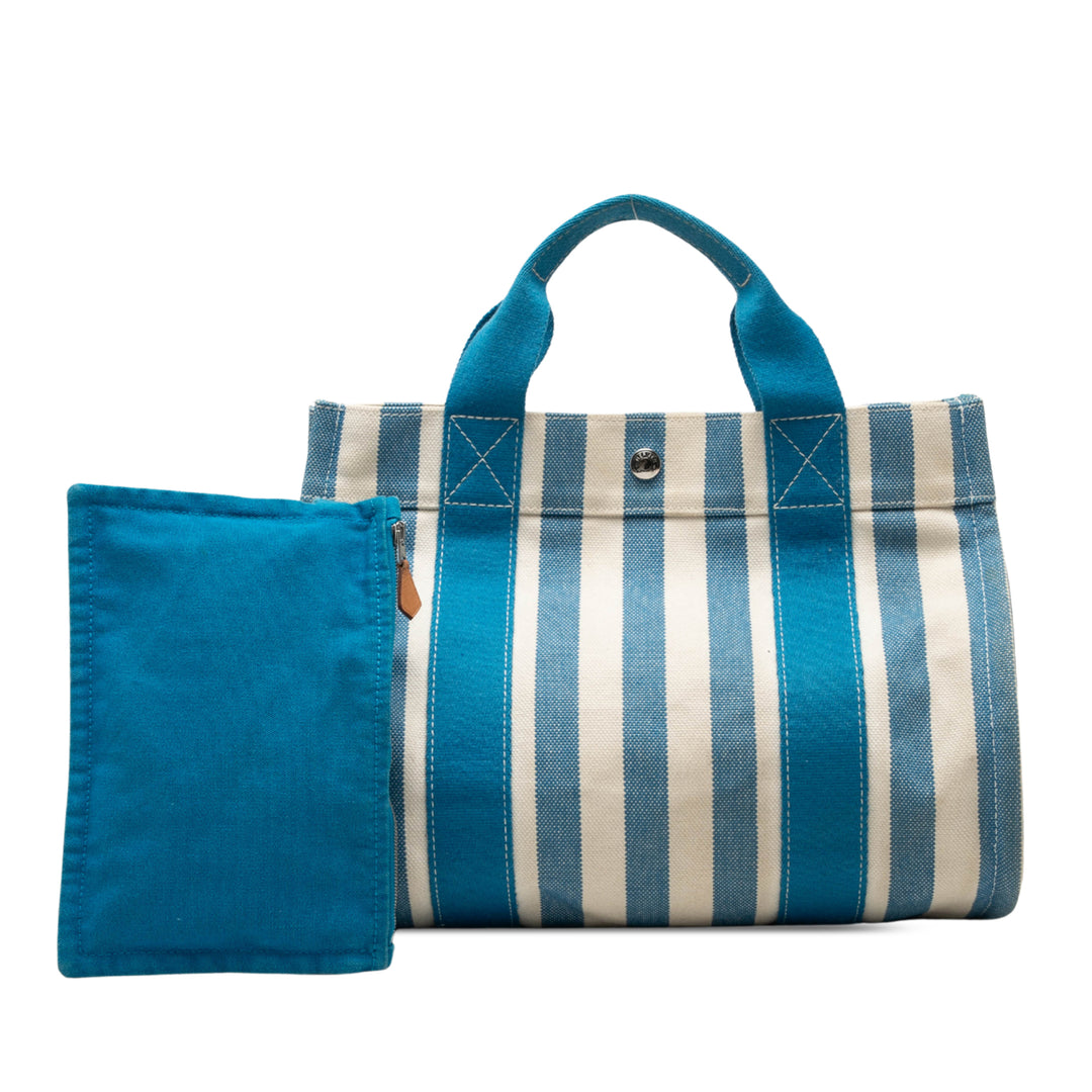 Hermès Cannes PM Bleu – vue 7 – GABY PARIS
