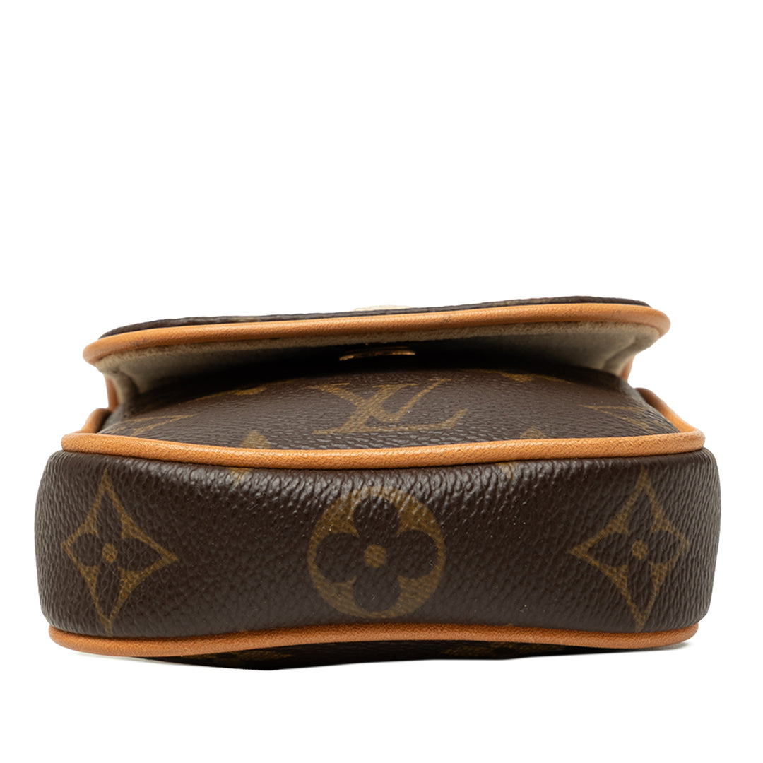 Louis Vuitton Pochette Cancun Monogram Marron – vue 3 – GABY PARIS