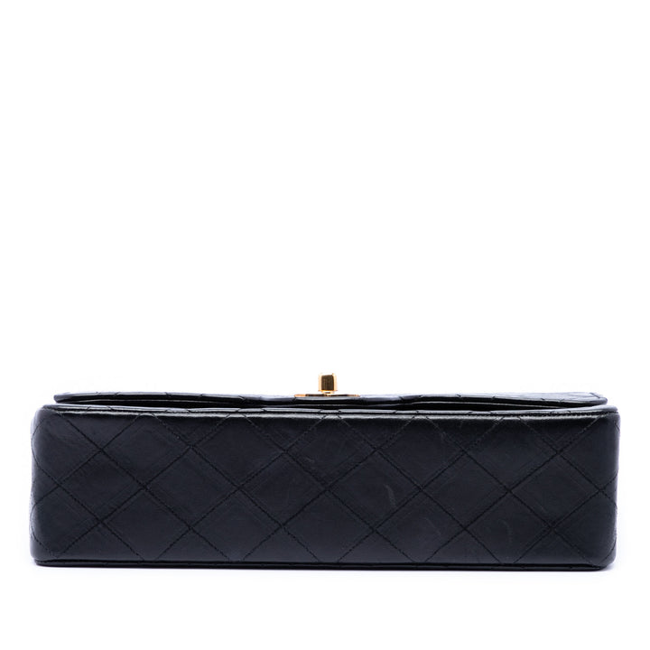 Chanel Medium CC Matelassé Cuir d’agneau Double rabat