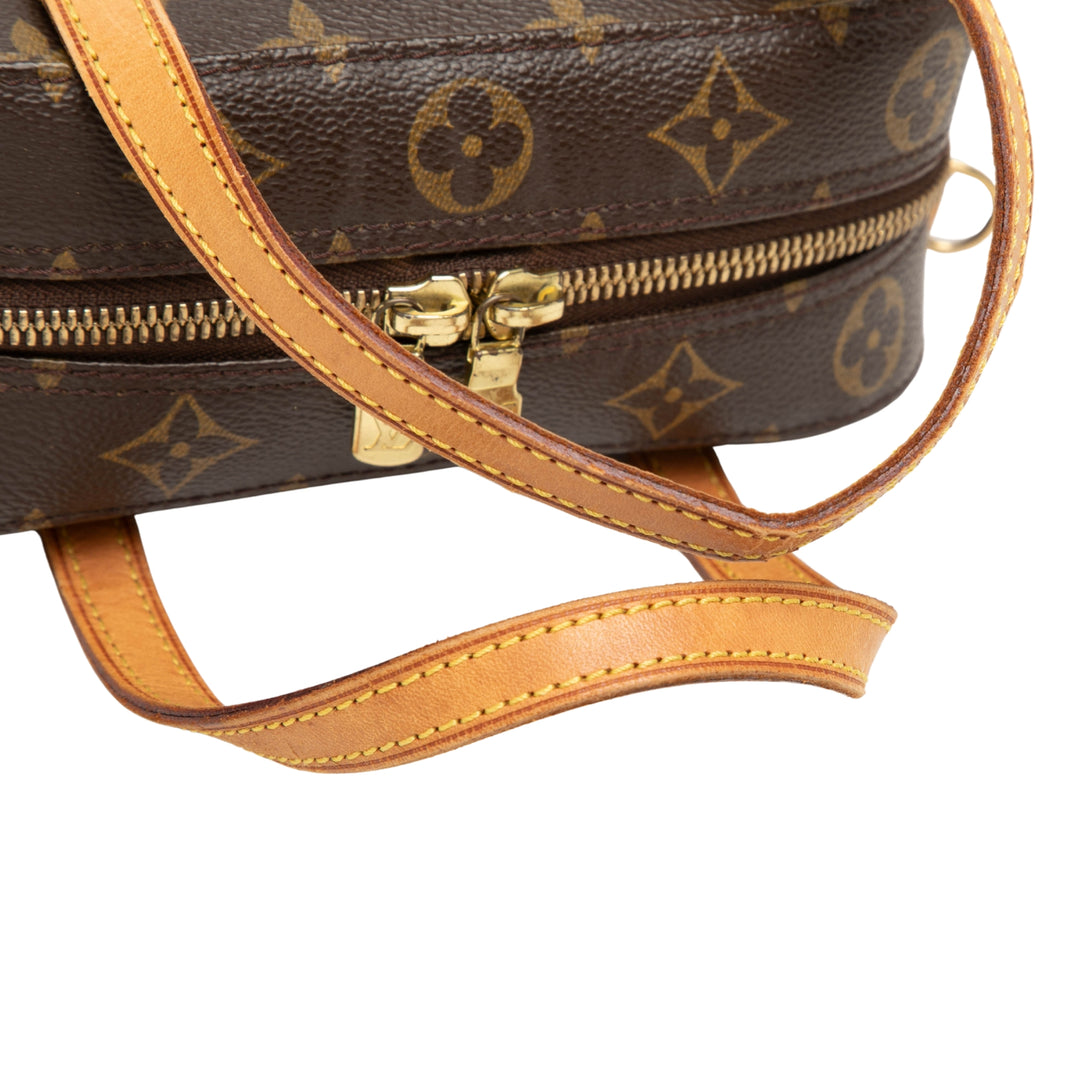 Louis Vuitton Sac à main Spontini Monogram Marron – vue 7 – GABY PARIS