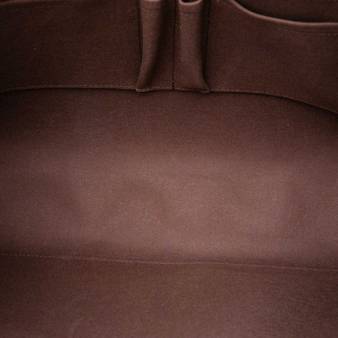 Louis Vuitton Porte Documents Jour Damier Ébène Marron – vue 4 – GABY PARIS