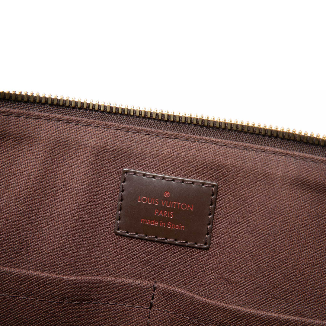Louis Vuitton Porte Documents Jour Damier Ébène Marron – vue 5 – GABY PARIS