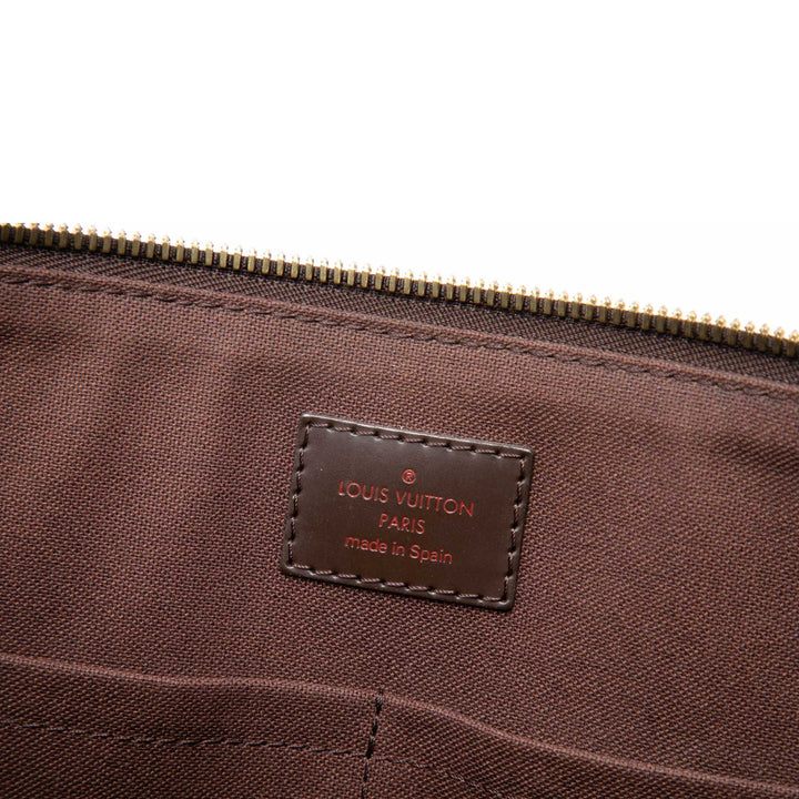 Louis Vuitton Porte Documents Jour Damier Ébène Marron – vue 5 – GABY PARIS