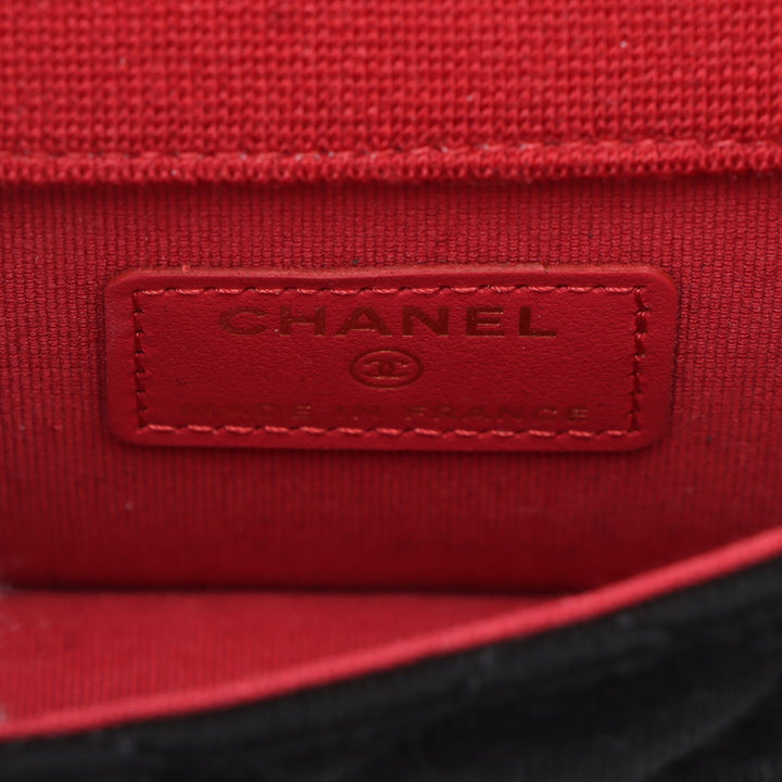 Chanel Mini CC Matelassé Jersey VIP à rabat