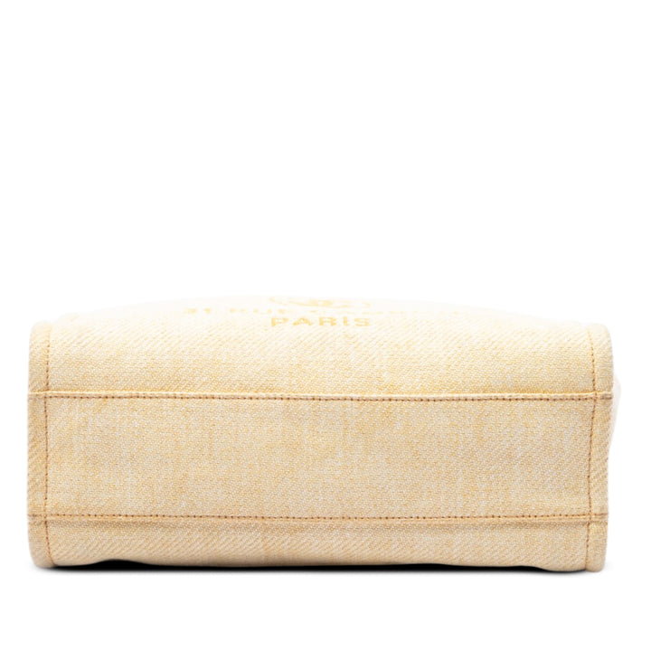 Chanel Small Raffia Deauville Cabas